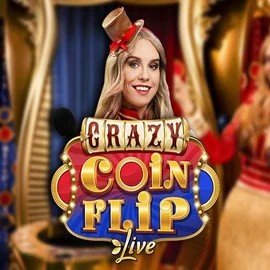 Crazy Coin Flip casino game by Evolution – featured logo at Glorion Casino