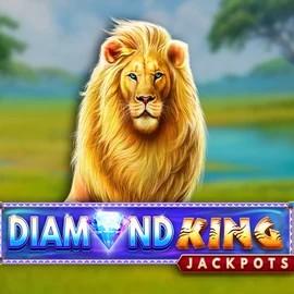 Diamond King Jackpots by SpinPlay Games, showcased at glorioncasinoo.at – game logo