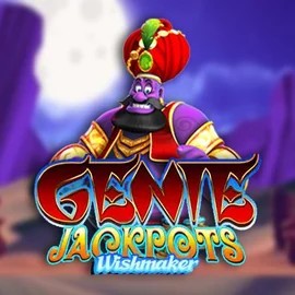 Genie Jackpots Wishmaker slot logo by Blueprint Gaming at Glorion Casino