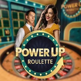 PowerUP Roulette logo by Pragmatic Play Glorion Casino