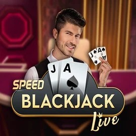 Speed Blackjack slot logo by Pragmatic Play at Glorion Casino