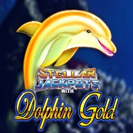Dolphin Gold with Stellar Jackpots logo by Lightning Box Game at Glorion Casino