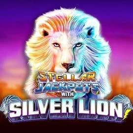 Stellar Jackpots with Silver Lion game by Lightning Box Game – logo hosted on Glorion Casino